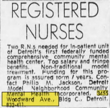 London Inn Motel - May 1973 Ad For Nurses (newer photo)
